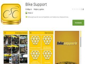 Aplicación móvil de Bikesupport (IOS / Android)